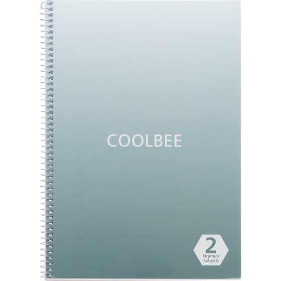Τετράδιο Σπιράλ Coolbee Χάρτινο Α4 2 Θεμάτων Notes (1 Τεμάχιο) image 1