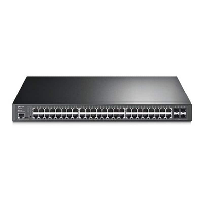 TP-LINK TP-LINK TL-SG3452P Network Switch Managed L2 Gigabit Ethernet (1000 Mbps) PoE Support με 48 Θύρες + 4 SFP