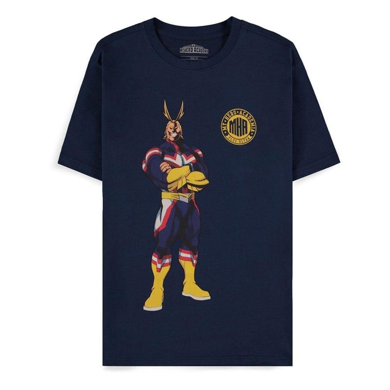 DIFUZED T-shirt Difuzed My Hero Academia All Might Quote - Μπλε