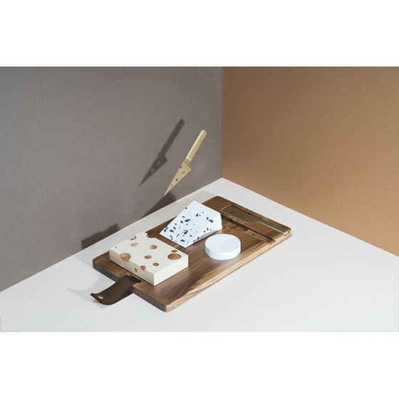 Δίσκος Σερβιρίσματος DoIY Cheeseporn 37x23x4cm Καφέ image 6