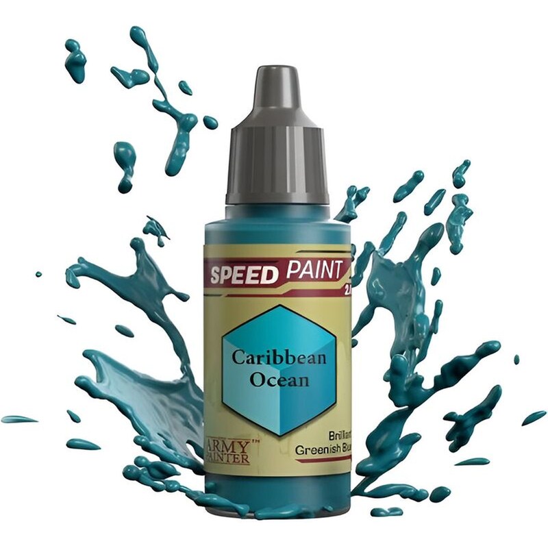 THE ARMY PAINTER The Army Painter - Speedpaint Caribbean Ocean Χρώμα Μοντελισμού (18ml)