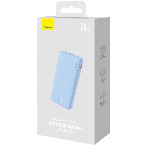 Powerbank Baseus Airpow 10.000mAh 20W - Blue image 5