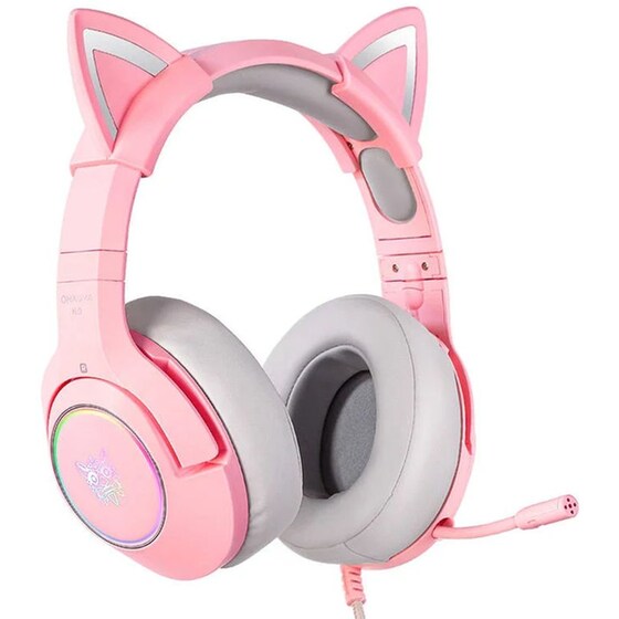 Gaming Ακουστικά Κεφαλής Onikuma K9 - Pink image 2