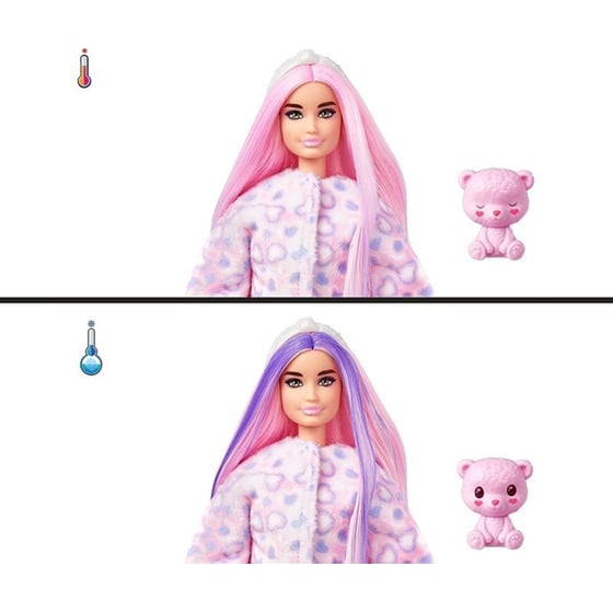 Κούκλα Barbie Cutie Reveal Αρκουδάκι (HKR04) image 3