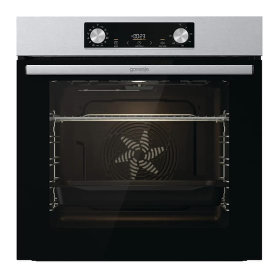 Eντοιχιζόμενο Σετ Φούρνος και Εστία GORENJE BO6737E02X & ECT41SC 77 Lt Inox image 1