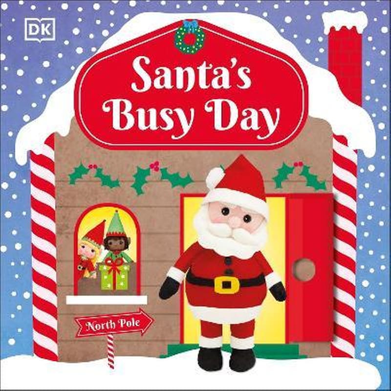 Santas Busy Day : Take a Trip To The North Pole and Explore Santas Busy Workshop!