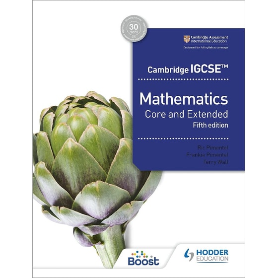 Cambridge IGCSE Core and Extended Mathematics Fifth Edition image 0