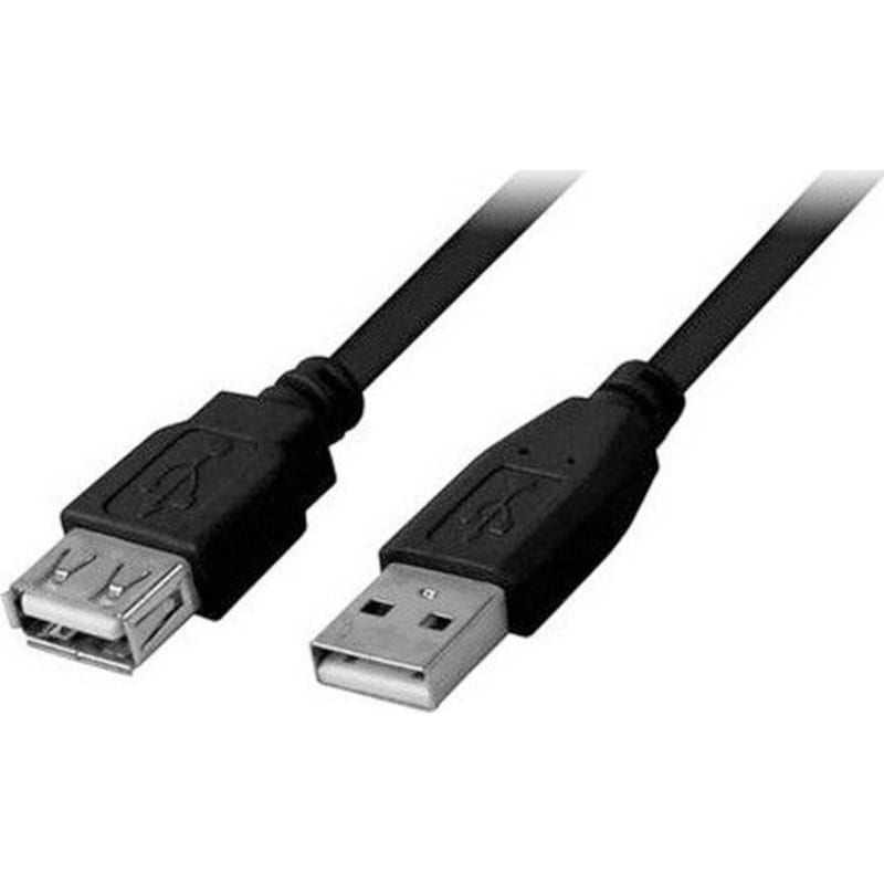 MEDIARANGE Καλώδιο MediaRange USB-A Male σε USB-A Female - 1.8m