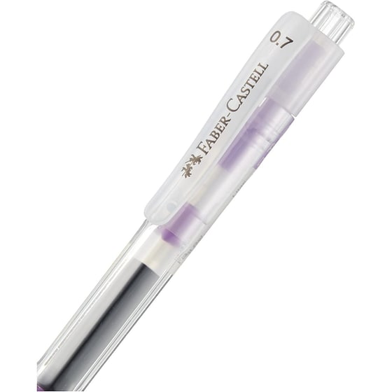 Στυλό Gel Faber Castell Fast 1.0 mm Μωβ image 3