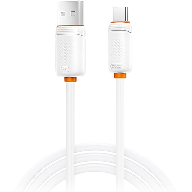Καλώδιο XO NB302 USB-A Male σε USB-C Male 1m - Λευκό