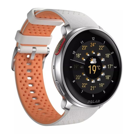 Smartwatch Polar Vantage V3 47.3mm - Sunrice Apricot image 2