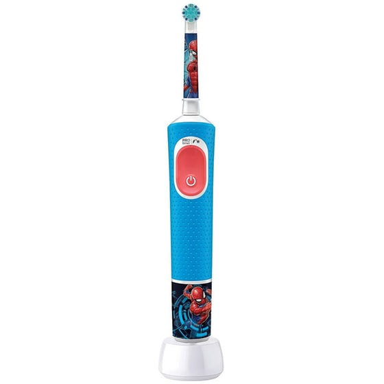 Ηλεκτρική Οδοντόβουρτσα Oral-B Pro Kids Spiderman για Παιδιά 3+ Μπλέ image 2