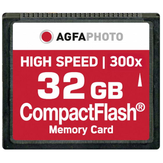Κάρτα Μνήμης Cf 32gb Agfaphoto Compact Flash High Speed 300x Mlc image 0