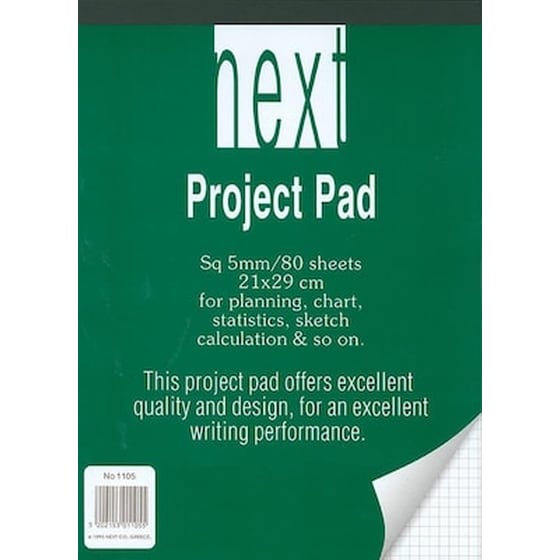 Μπλοκ NEXT Β5 Πράσινο (1 Τεμάχιο) image 0