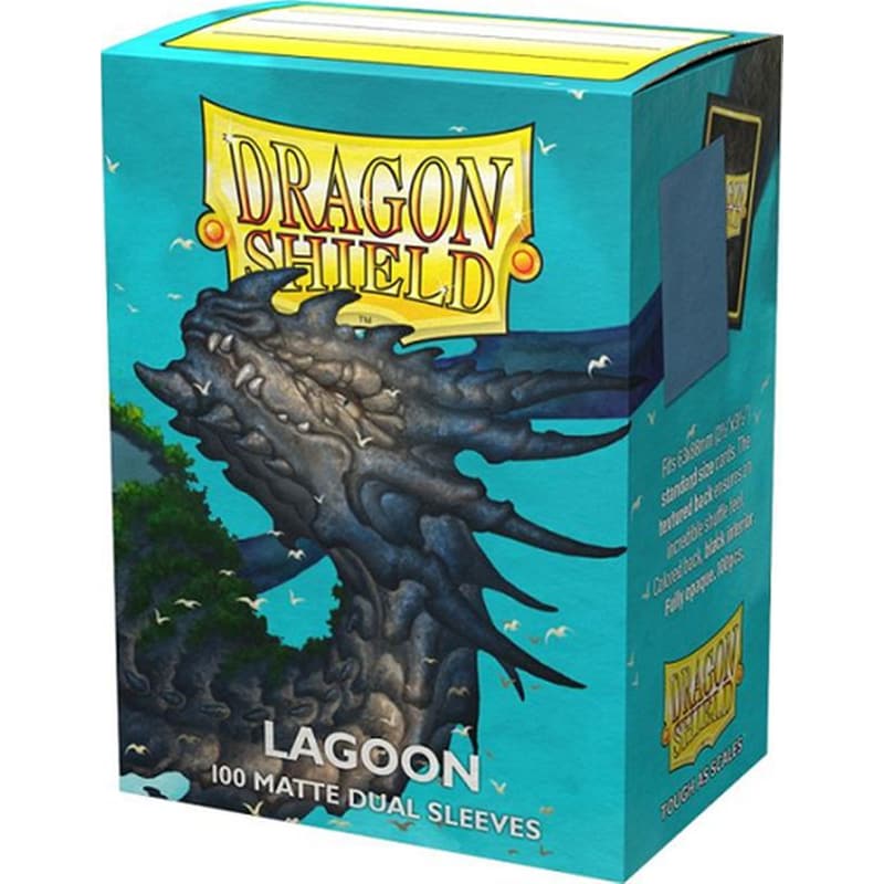 Lagoon Dragon Shield Dual Matte Card Sleeves 100 τμχ