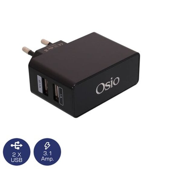 Φορτιστής Πρίζας OTU 385 B Μαύρο image 0