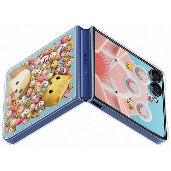 Θήκη Samsung Galaxy Z Flip7 - Samsung Flipsuit Case - Transparent image 4