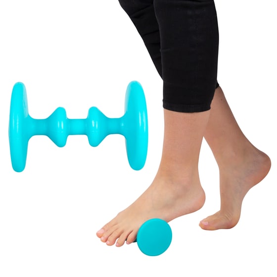Foam Roller InSportline Emms Foot Massager 8x8x11 cm - Μπλε image 4