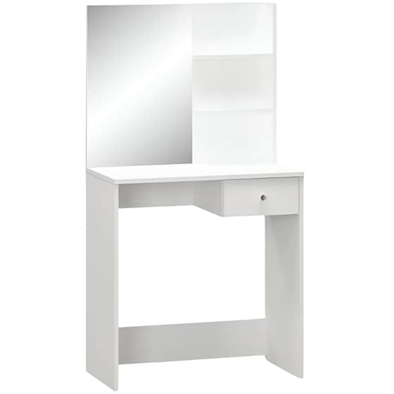 Μπουντουάρ Vidaxl από Μοριοσανίδα 75x40x141 cm - Λευκό image 0