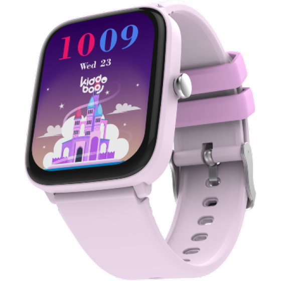 Smartwatch Kiddoboo 2.0 44mm - Lilac + White Strap image 1