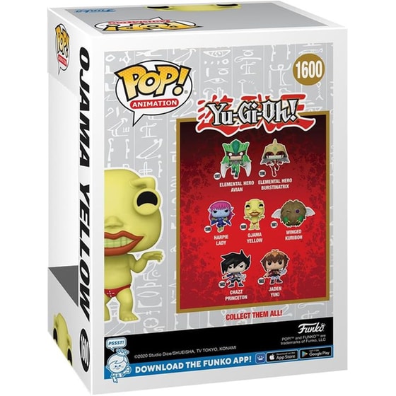 Funko Pop! Animation - Yu - Ojama Yellow #1600 image 2