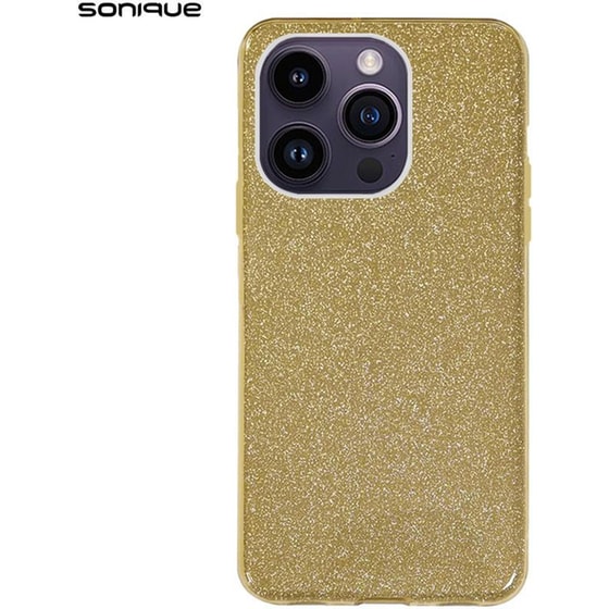 Θήκη Apple iPhone 13 Pro - Sonique Shiny Clear - Χρυσό image 0