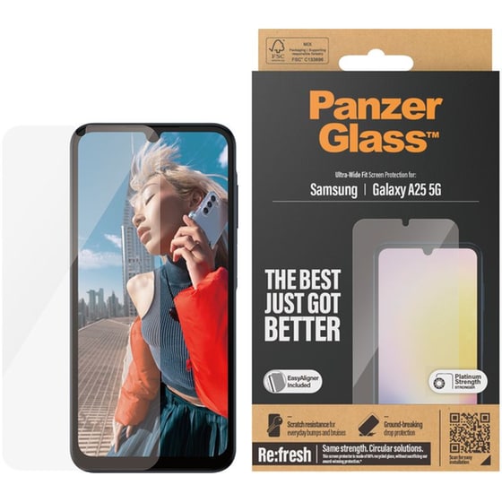 Προστατευτικό οθόνης Samsung Galaxy A25 - PanzerGlass Screen Protector image 2