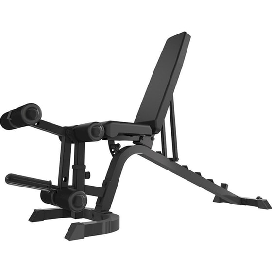 Επικλινής Πάγκος Γυμναστικής Toorx WBX-220 MULTIFIT 122x60x17 cm - Μαύρο image 5
