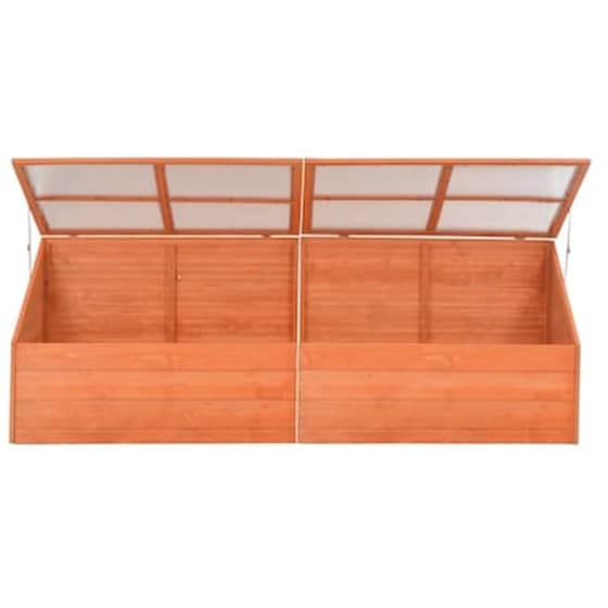Vidaxl Θερμοκήπιο 180 X 57 X 62 Εκ. Ξύλινο image 4