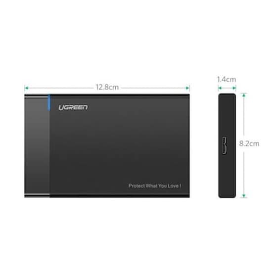 Ugreen Θήκη Σκληρού Δίσκου 2,5'' SATA Σύνδεση USB 3.0 image 1