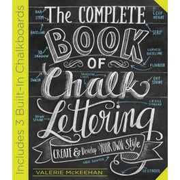 THE COMPLETE BOOK OF CHALK LETTERING: CR