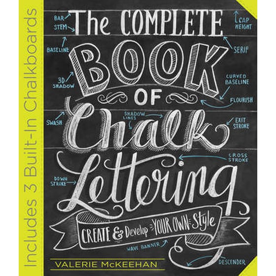 THE COMPLETE BOOK OF CHALK LETTERING: CR image 0
