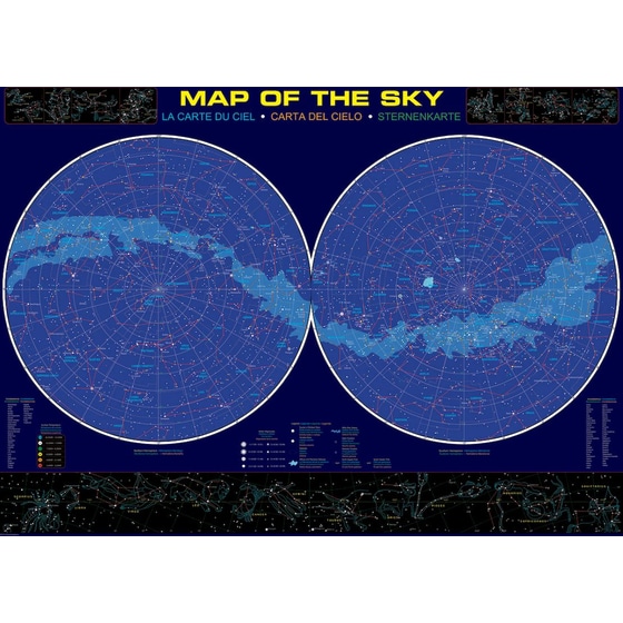 Παζλ Eurographics Χάρτης του Ουρανού (1000 Κομμάτια) image 1