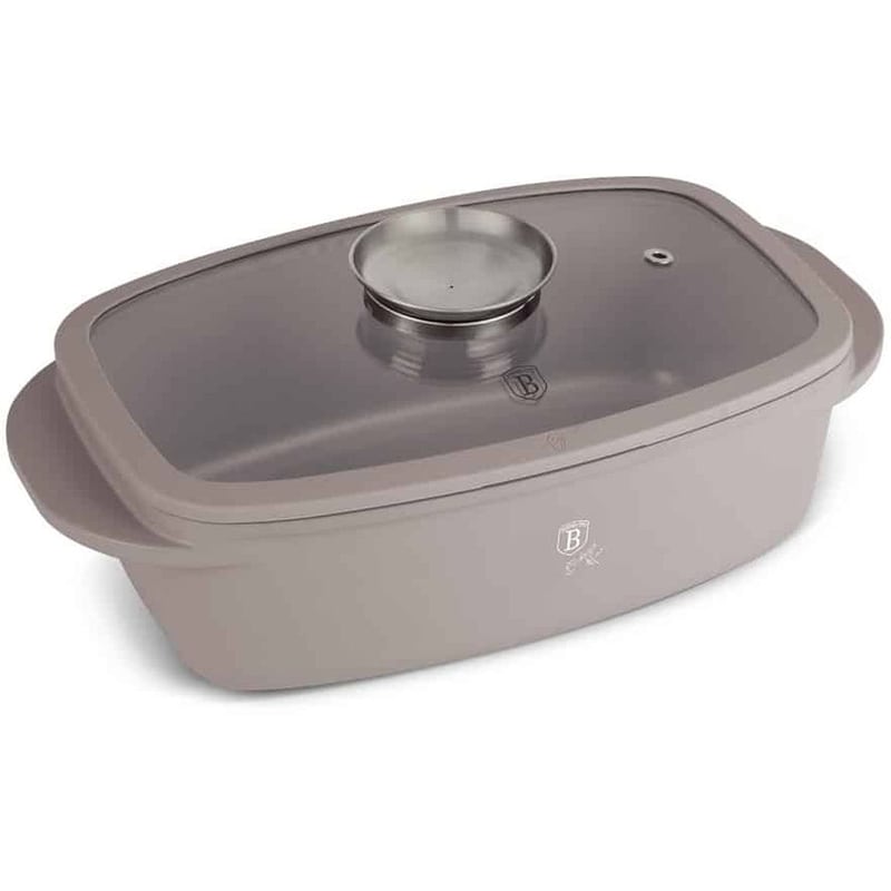 BERLINGER HAUS BH-8778 Μαντεμένια Γάστρα 32 cm 6 L Μπεζ