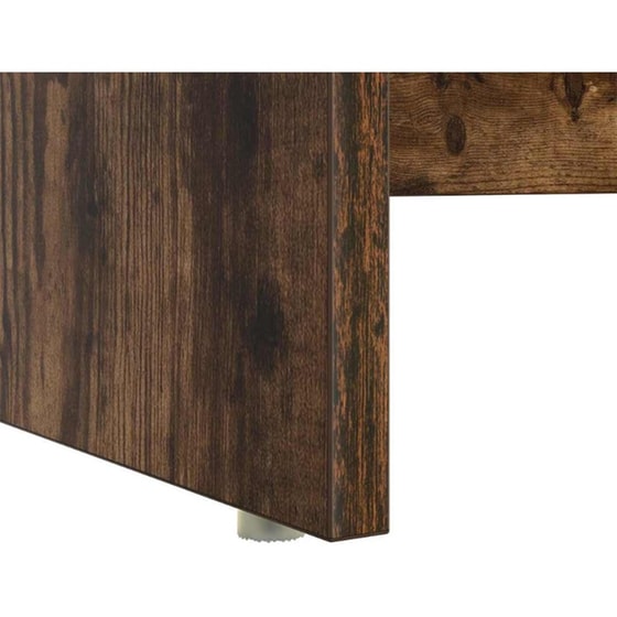 Γραφείο VidaXL από Επεξεργασμένο Ξύλο 120,5x44x88,5 cm - Καπνιστή Δρυς image 8