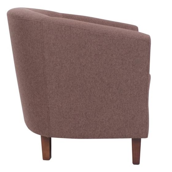 Πολυθρόνα Woodwell Boga C54248 από Ύφασμα - Καφέ image 3