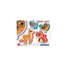 Clementoni 20814 My First Puzzle-forest Animals, Multi-coloured