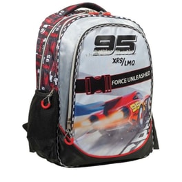Τσάντα Πλάτης Gim Cars Lightning McQueen Πολλών Θηκών