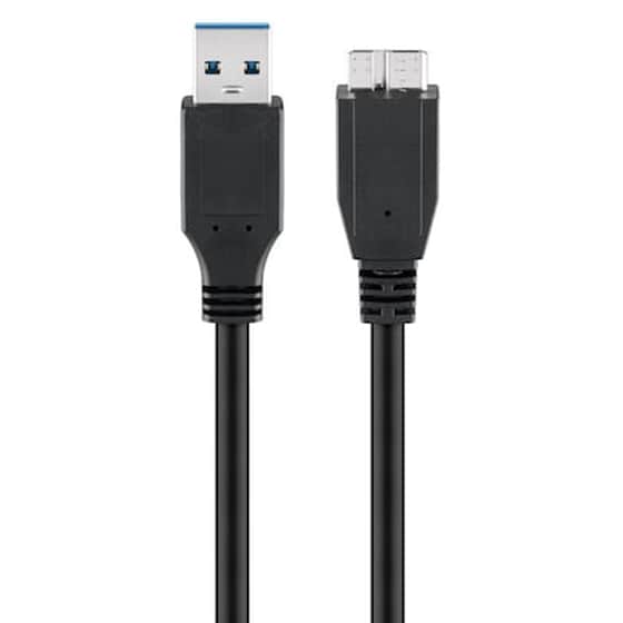 Καλώδιο Goobay USB-A Male σε micro USB Male - 1.8m image 0