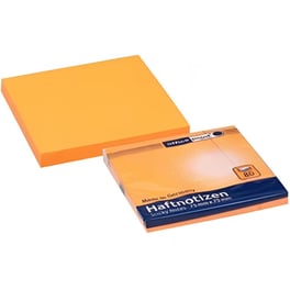 Κύβος Σημειώσεων Office Point 75x75 mm Πορτοκαλί (80 Φύλλων - 1 Τεμάχιο)