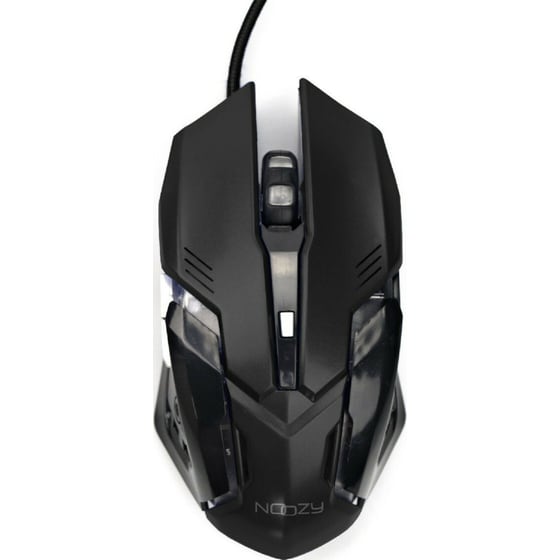 Noozy GM-32 6D RGB Gaming Ενσύρματο Ποντίκι Μαύρο with Mousepad image 1