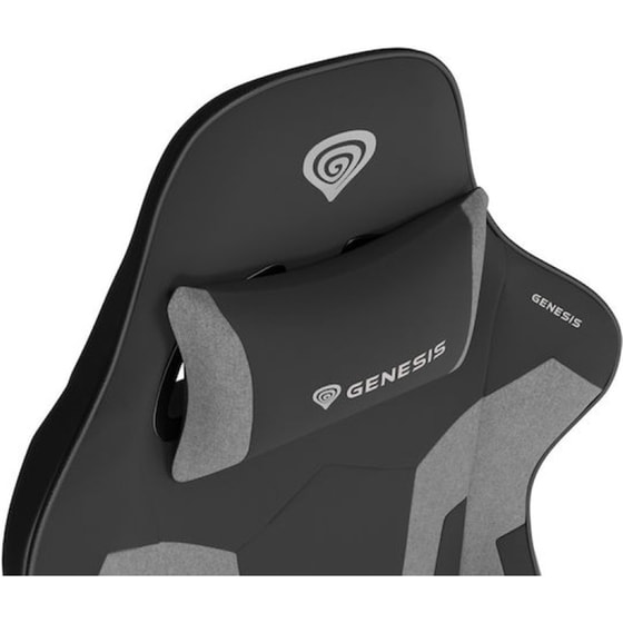 Gaming Καρέκλα Genesis Nitro 720 Υφασματινη/Δερμάτινη Μαύρη/Γκρι image 5