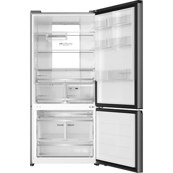 HAIER HDR5818DNSS Total No Frost 640 Lt Inox Ψυγειοκαταψύκτης image 4
