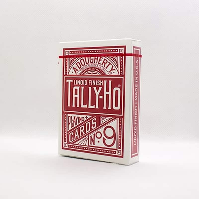 TALLY-HO Tally-ho Deck - Fan Back (red) - Τράπουλα
