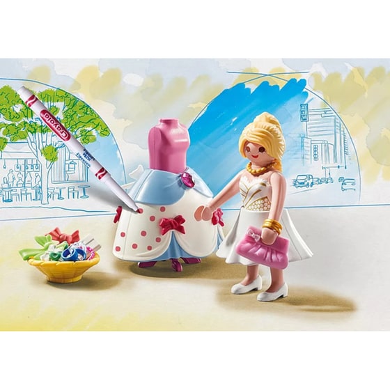 PLAYMOBIL® Color Σχεδιάστρια Μόδας (71374) image 2