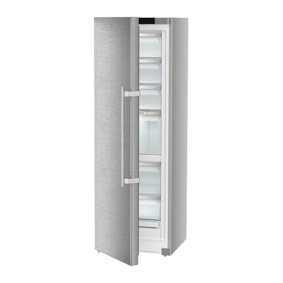 LIEBHERR SFNsdd 526i No Frost 277 Lt Inox Καταψύκτης Όρθιος image 4