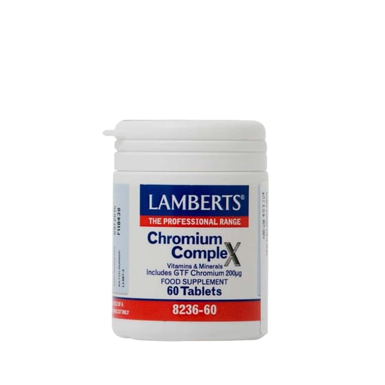 Μέταλλα Lamberts Chromium Complex - 60 ταμπλέτες image 0