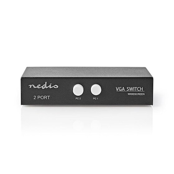 Switch Nedis Cswi5902bk Vga 2-port image 0