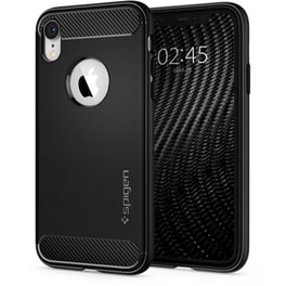 Θήκη Apple iPhone XR - Spigen Rugged Armor - Matte Black