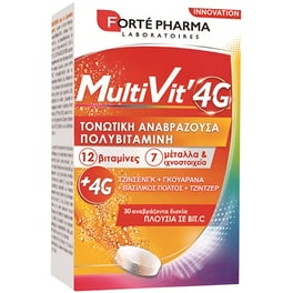 Forte Pharma Multivitamin 4G - 30 δισκία